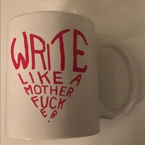 Write like a motherfucker mug
